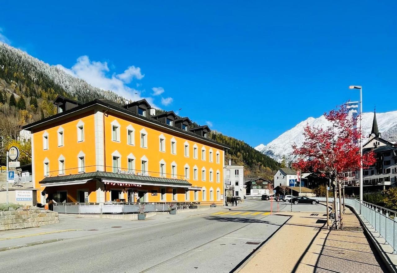 פיש Boutique Und Bier Hotel Des Alpes מראה חיצוני תמונה