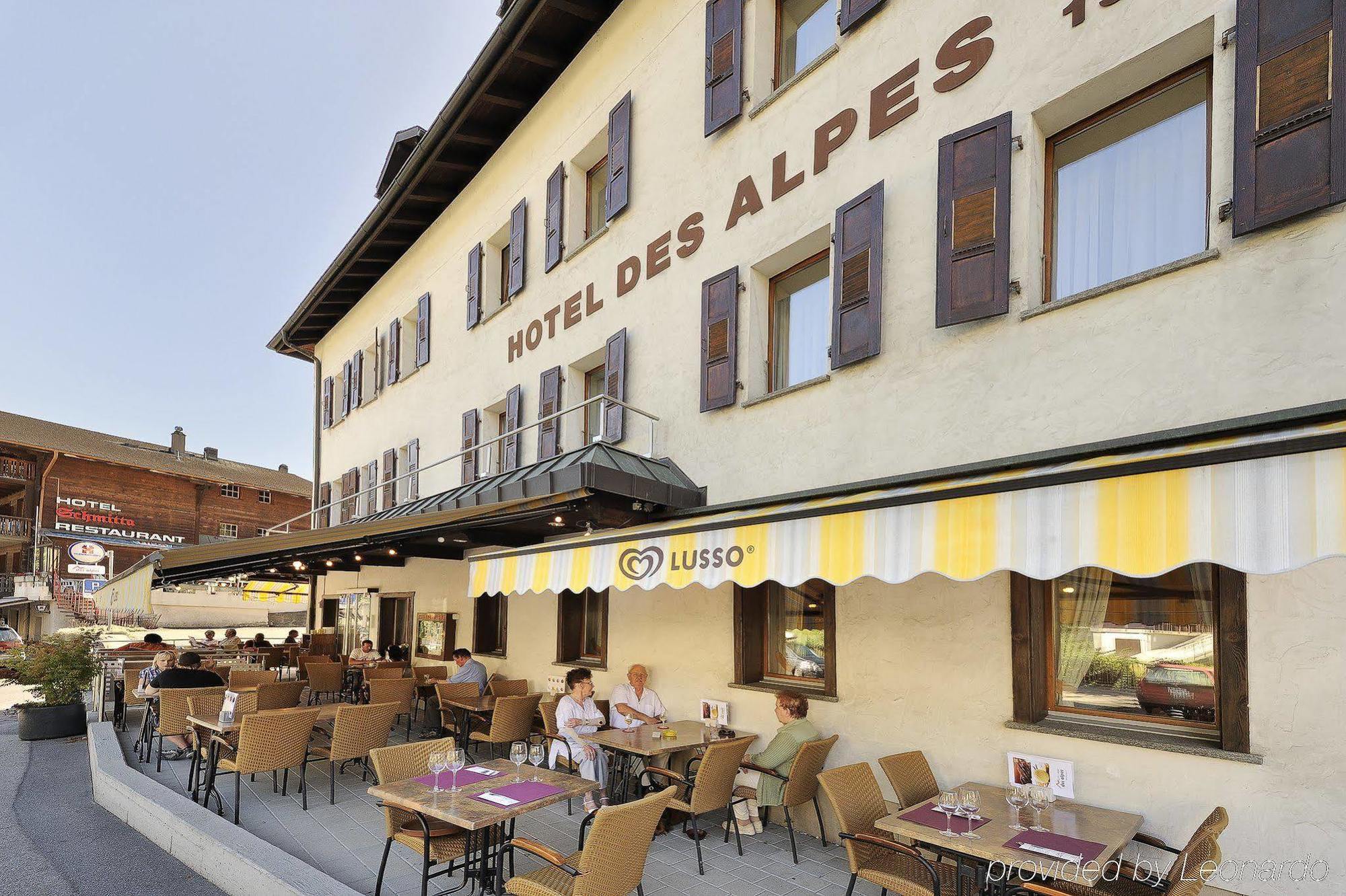 פיש Boutique Und Bier Hotel Des Alpes מראה חיצוני תמונה